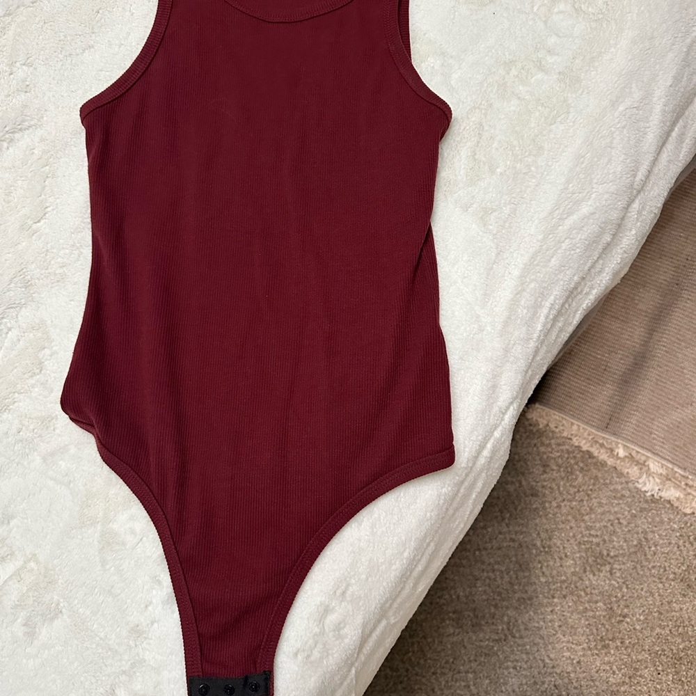 Women Burgundy One Piece